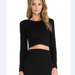 RVN. Knit Cropped Top